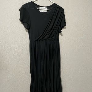 A.L.C. Women’s Black Flowy Mid Length Dress Small